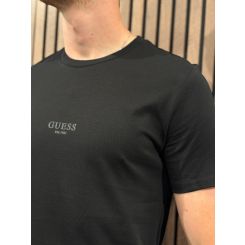Guess - Aidy Cn Ss Tee - Zwart
