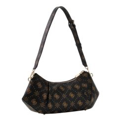 Guess - Allegra Logo Shoulder Bag - Bruin