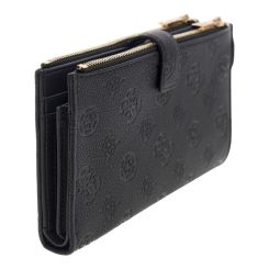 Guess - Anise Slg Dbl Zip Organizer - Zwart