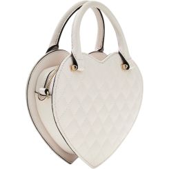 Guess - Atabey Heart Bag - Wit