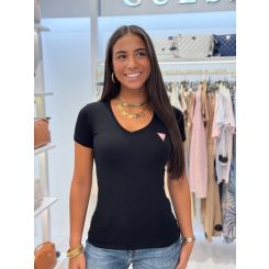 Guess - Basic V-neck - Zwart