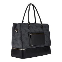 Guess - Berta Zip Bottom Tote - Zwart