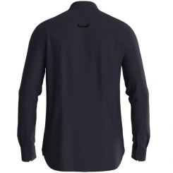 Guess - Ls Sunset Tech Shirt - Donkerblauw