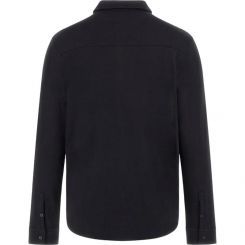 Guess - Ls Skyler Knit Shirt - Zwart