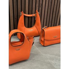 Guess - Calista Top Zip Shoulder bag - Oranje
