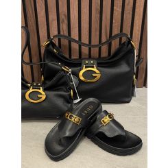 Guess - Camden Mini Shoulder Bag - Zwart