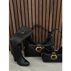 Guess - Camden Mini Shoulder Bag - Zwart