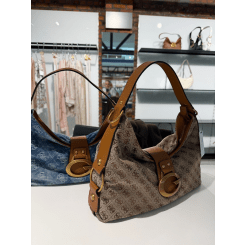 Guess - Camden Shoulder Bag - Beige