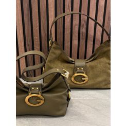 Guess - Camden Shoulder Bag - Groen