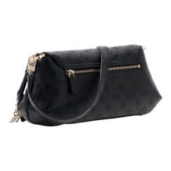 Guess - Carmella Crossbody Flap - Zwart