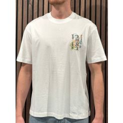 Guess - Cn Ss Japan Signs Oversize Tee - Wit