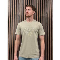 Guess - Cn Ss Triangle Hd Multicolor - Grijs