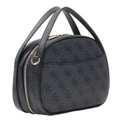 Guess - Coleen Logo Top Zip Crossbody - Zwart