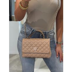 Guess - Giully 2 Cmprtmnt Cnvrtble Flp - Beige