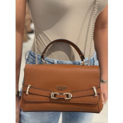 Guess - Silvye Convertible Xbody Flap - Cognac