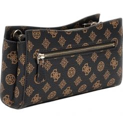 Guess - Dory Top Zip Crossbody - Bruin