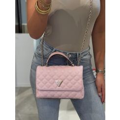 Guess - Giully 2 Cmprtmnt Cnvrtble Flp - Roze