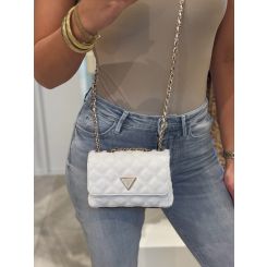Guess - Giully Mini 2 Comp Cnvrtbl Flp - Wit