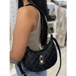 Guess - Bessey Hobo Shoulder Bag - Zwart