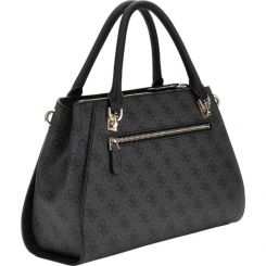 Guess - Noelle Luxury Satchel - Zwart