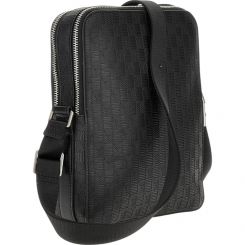 Guess - Torino Dbl Zip Xbody - Zwart