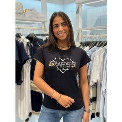 Guess Active - Narciso Cn T-shirt - Zwart