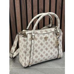 Guess - Daryna II 2 Comp Satchel - Beige