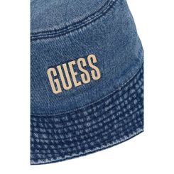 Guess - Denim Rain Hat - Blauw