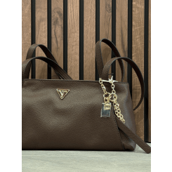 Guess - Devon Shoulder Satchel - Bruin