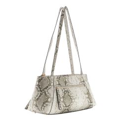 Guess - Devon Shoulder Satchel - Wit