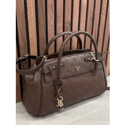 Guess - Diana 3 Comp Satchel - Bruin