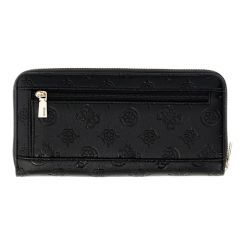 Guess - Diana Slg Large Zip Around - Zwart