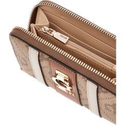 Guess - Erenia Slg Medium Zip Around - Beige