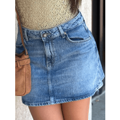 Guess - Faith Mini Skirt - Blauw