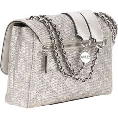 Guess - Giully II 2 Comp Cnvrtble Flap - Zilver
