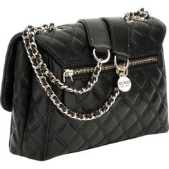 Guess - Giully II 2 Comp Cnvrtble Flap - Zwart