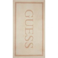 Guess - Towel Jacquard Guess Frame - Beige