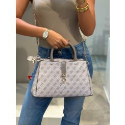 Guess - Zamira Luxury Satchel - Beige