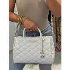 Guess - Tamsin Society Satchel - Wit