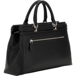 Guess - Eco Ali Luxury Satchel - Zwart