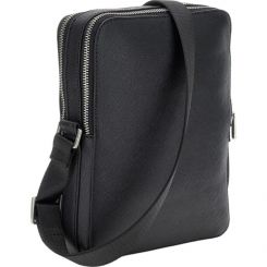 Guess - Torino Dbl Zip Xbody - Zwart