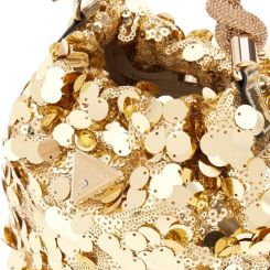 Guess - Holiday Shine Mini Pouch - Goud