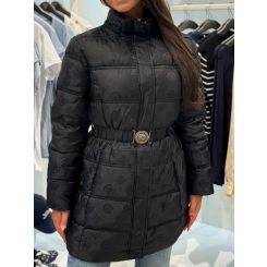Guess - Imma Logo Midi Puffer - Zwart