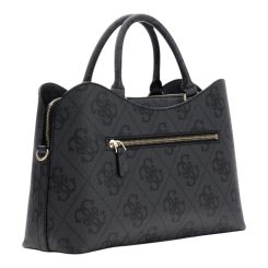 Guess - Janie Logo Girlfriend Satchel - Zwart