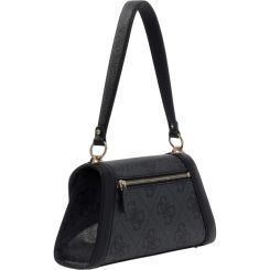 Guess - Karnilla Logo Flap Shldr Bag - Zwart
