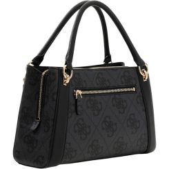 Guess - Karnilla Logo Gfriend Satchel - Zwart