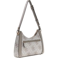 Guess - Karnilla Logo Shoulder Bag - Beige
