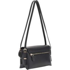 Guess - Lefia Flap Shoulder Bag - Zwart