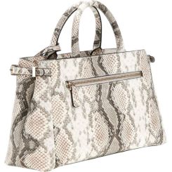 Guess - Lefia Luxury Satchel - Beige
