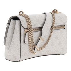 Guess - Leona Logo Convrtbl Xbody Flap - Beige